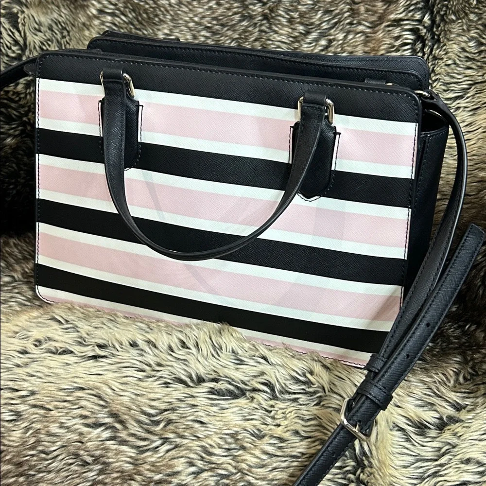 Kate Spade Striped Bag & Wallet Bundle - Picture 8 of 13
